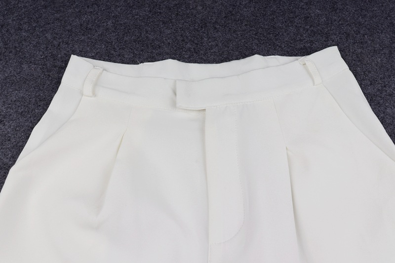 Title 8, Casual White Trousers Loose All-Match Suit Pant...