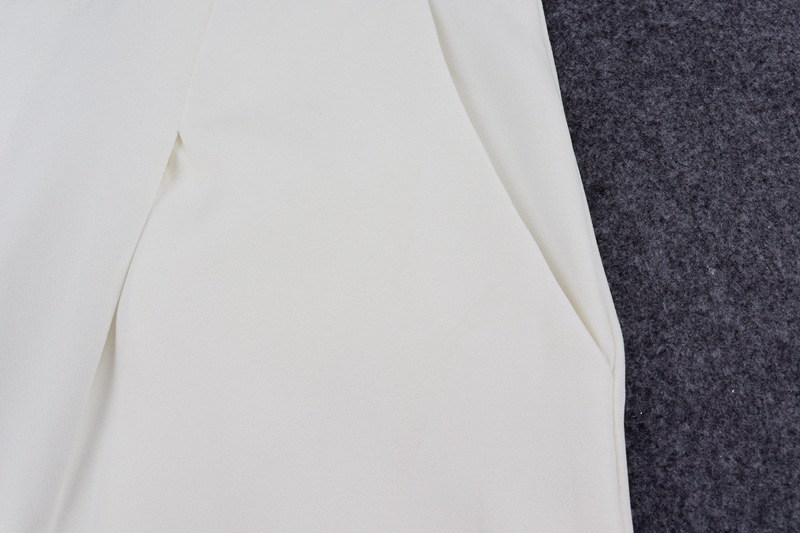 Title 9, Casual White Trousers Loose All-Match Suit Pant...