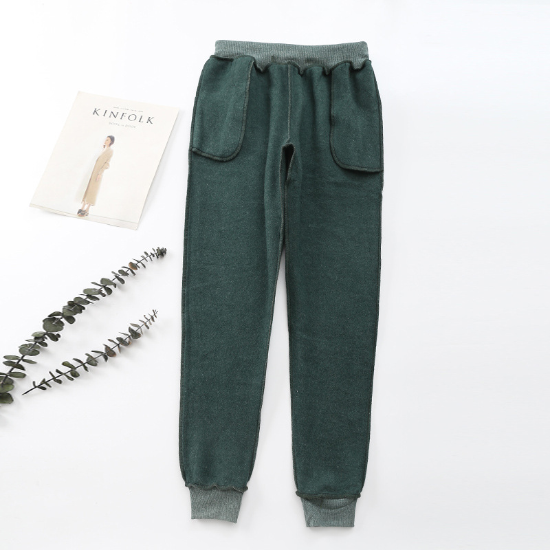 Title 12, Plus velvet warm sports pants