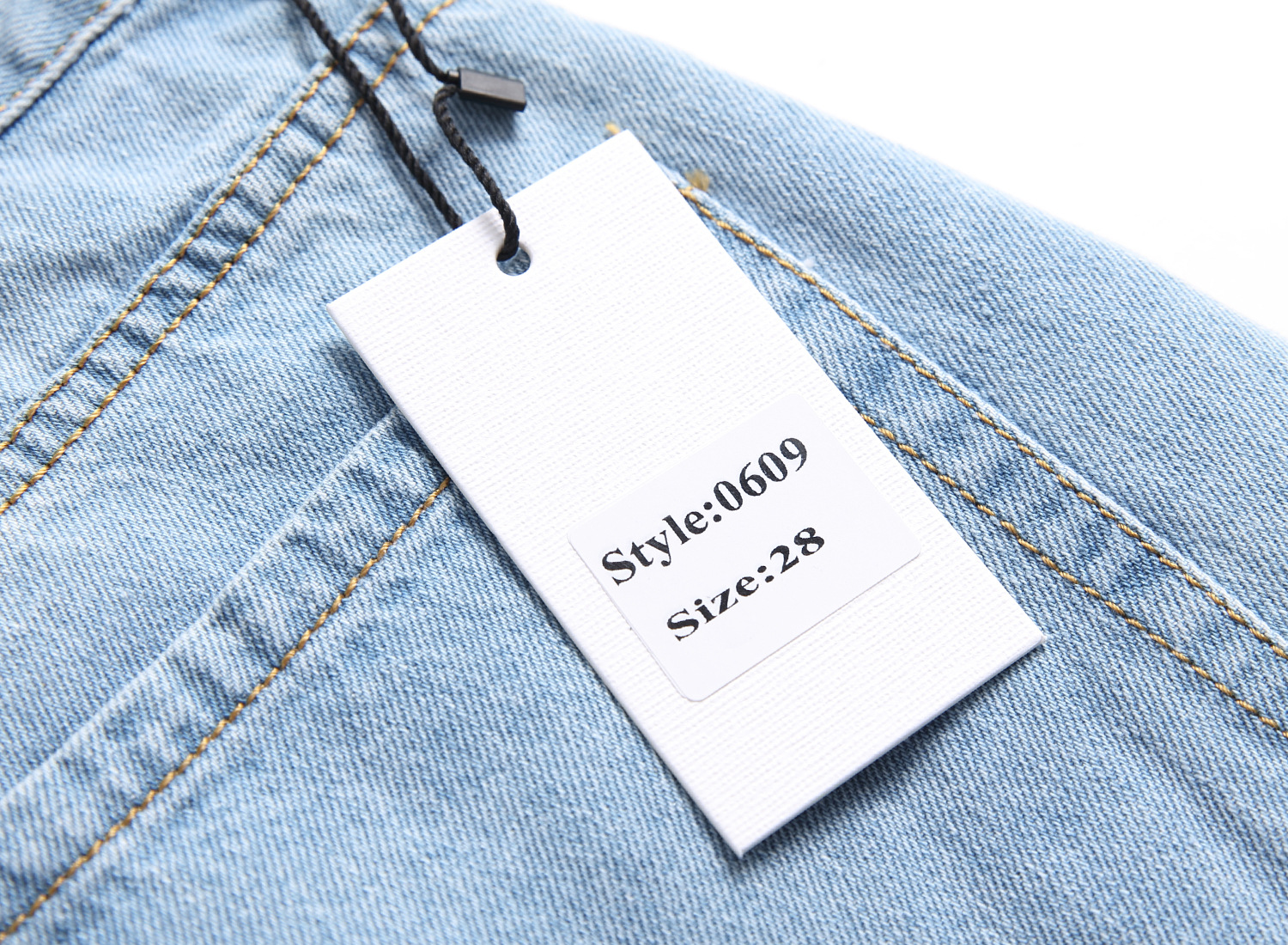 Title 10, Lichtblauwe heren ripped jeans voor een casual ...