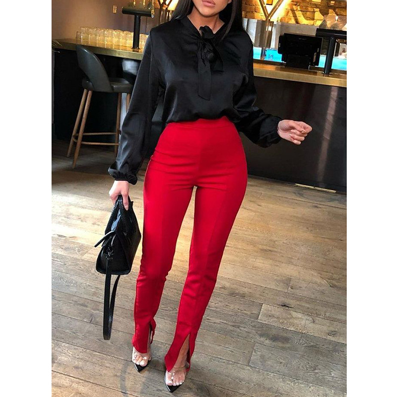 Title 4, High Waist Casual Pants with Hip Bag, offering ...