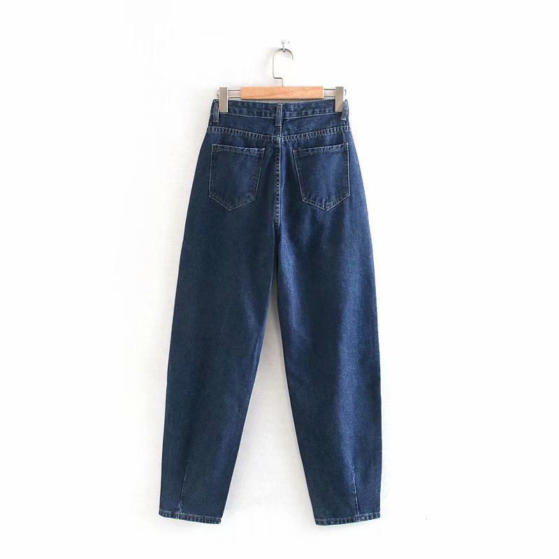 Title 19, European and American style pleated loose fashi...