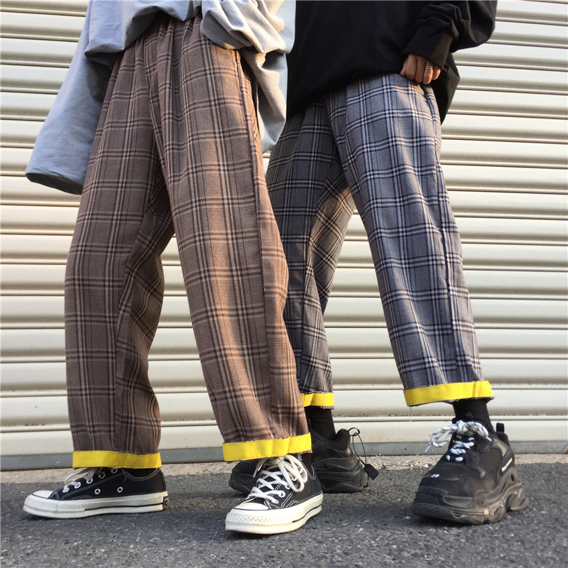 Title 1, Casual plaid pants for everyday wear, offering ...