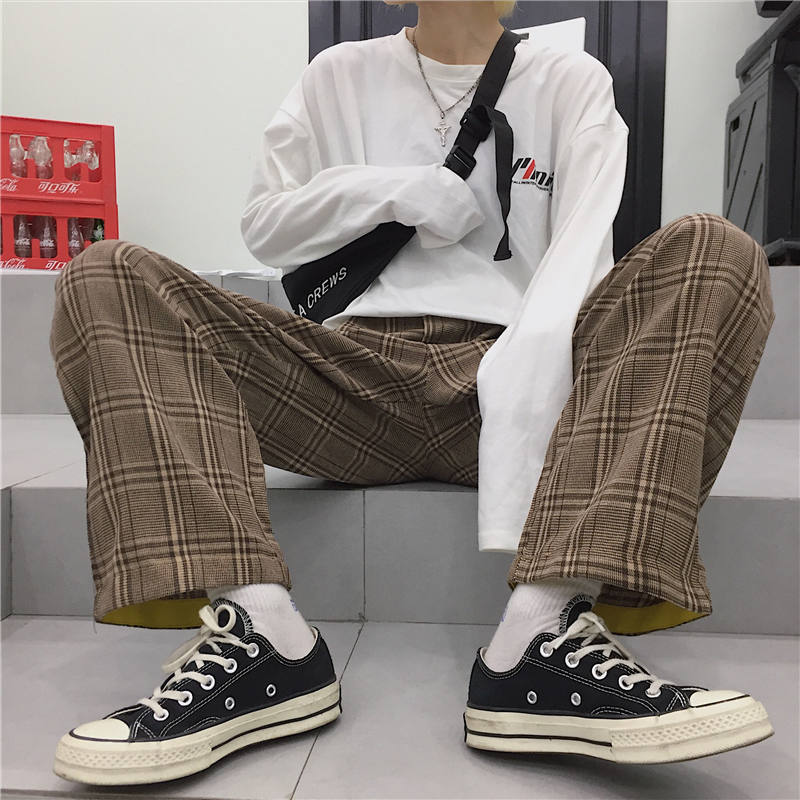 Title 12, Casual plaid pants