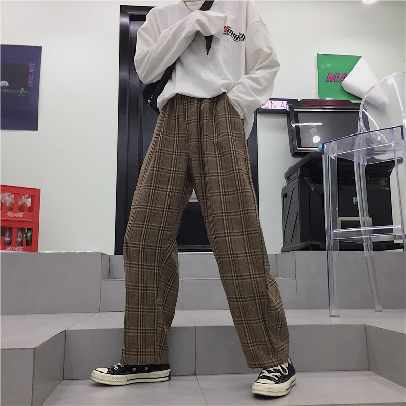 Title 16, Casual plaid pants