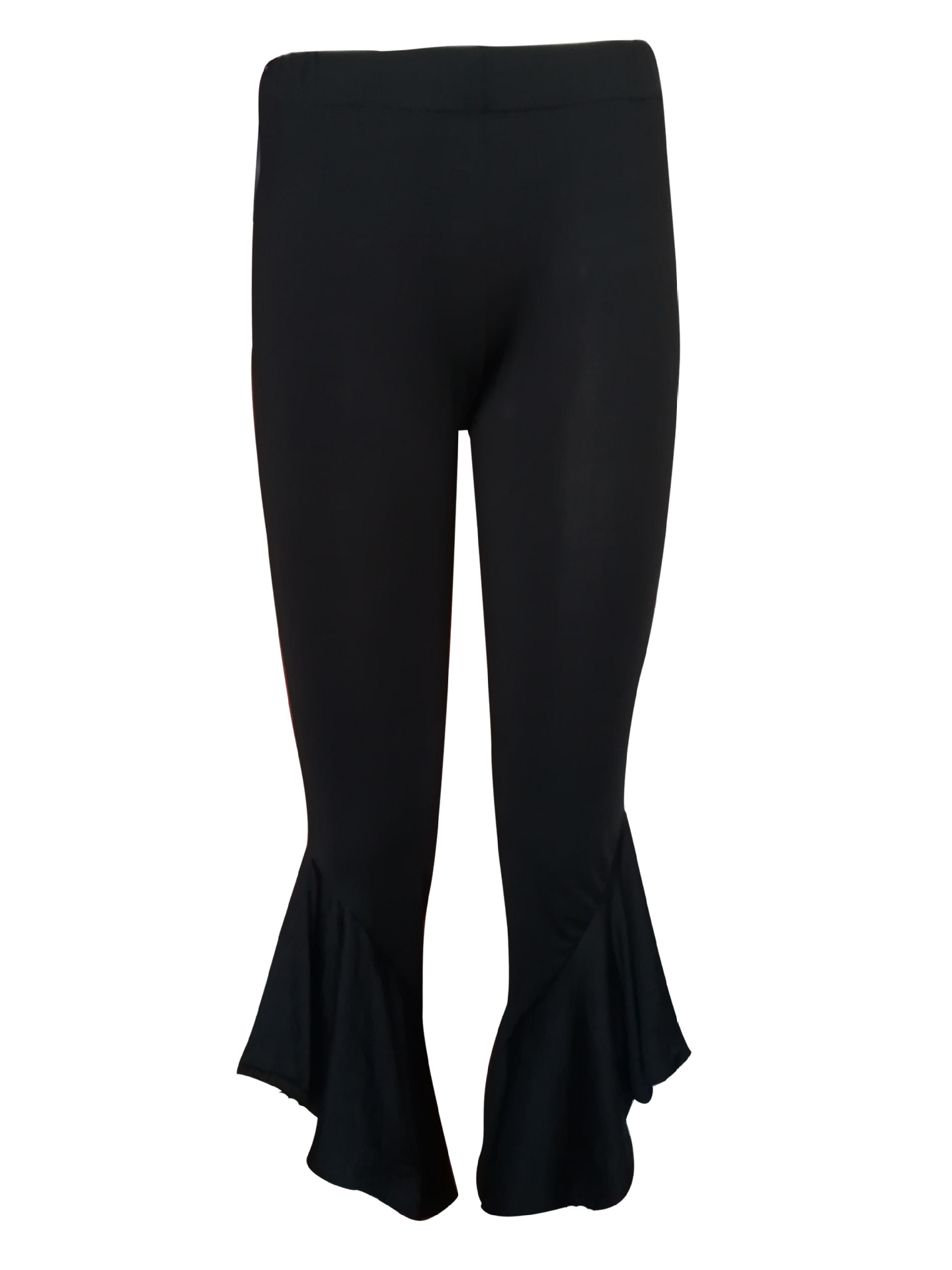 Title 15, Irregular ruffled casual trousers for comfortab...