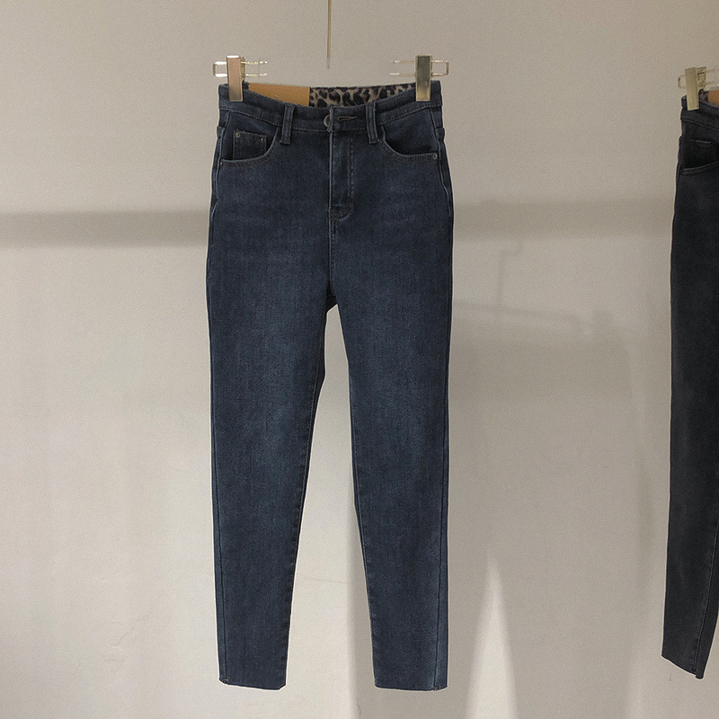 Title 10, Jeans de talle alto con forro polar para mujer,...