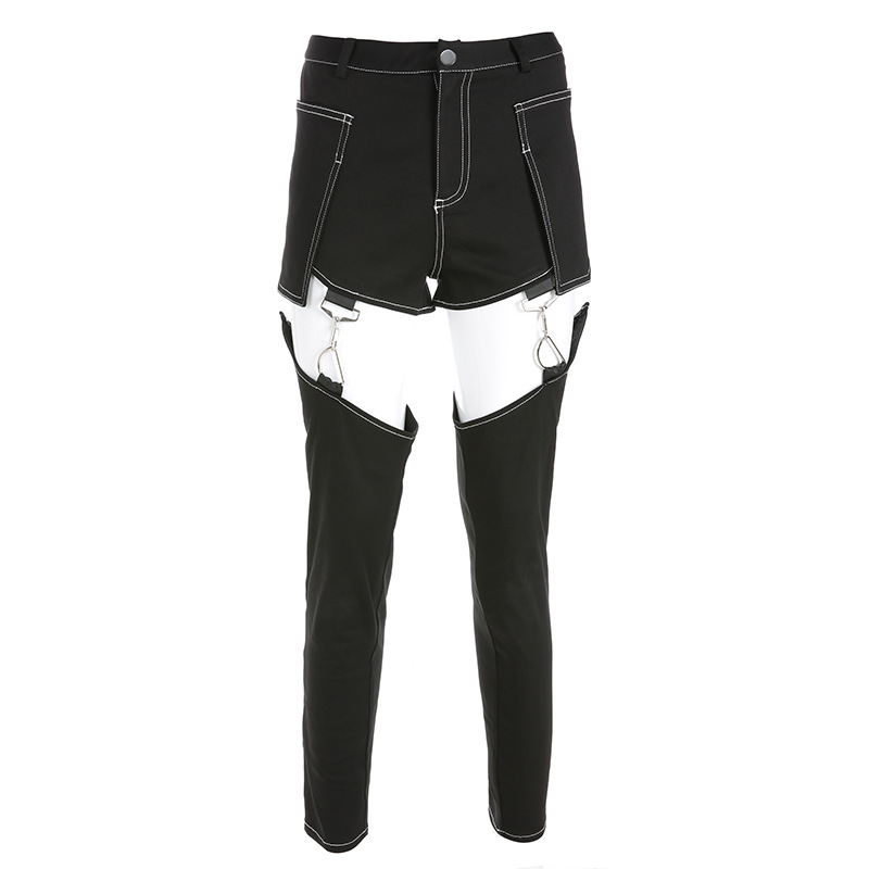 Title 13, High waist cutout pencil pants