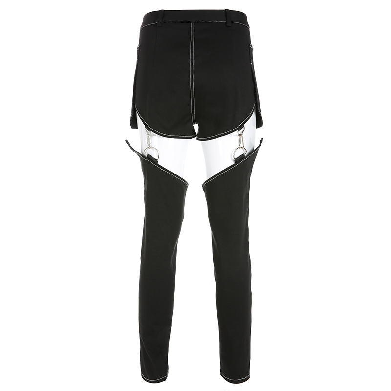 Title 16, High waist cutout pencil pants