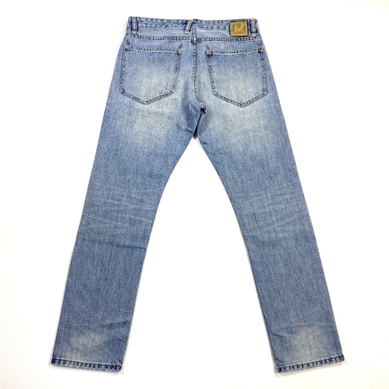 Title 3, New Casual Loose Straight Leg Trend Frayed Jean...