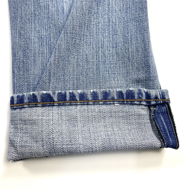 Title 9, New Casual Loose Straight Leg Trend Frayed Jean...