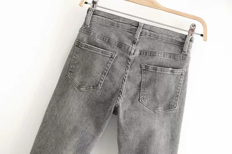 Title 14, Jean skinny brossé pour femme, alliant confort ...