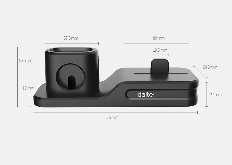 Title 1, Station de charge 3 en 1 compatible Apple pour ...