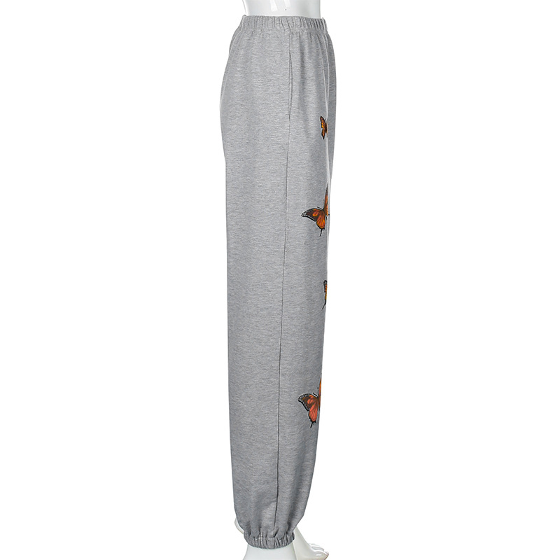 Title 9, Printed high-waisted slim-fit fleece sweatpants...