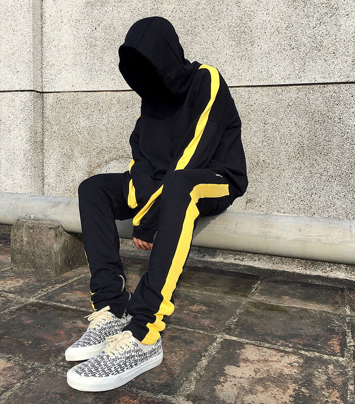 Title 6, Colorblock zipper pants