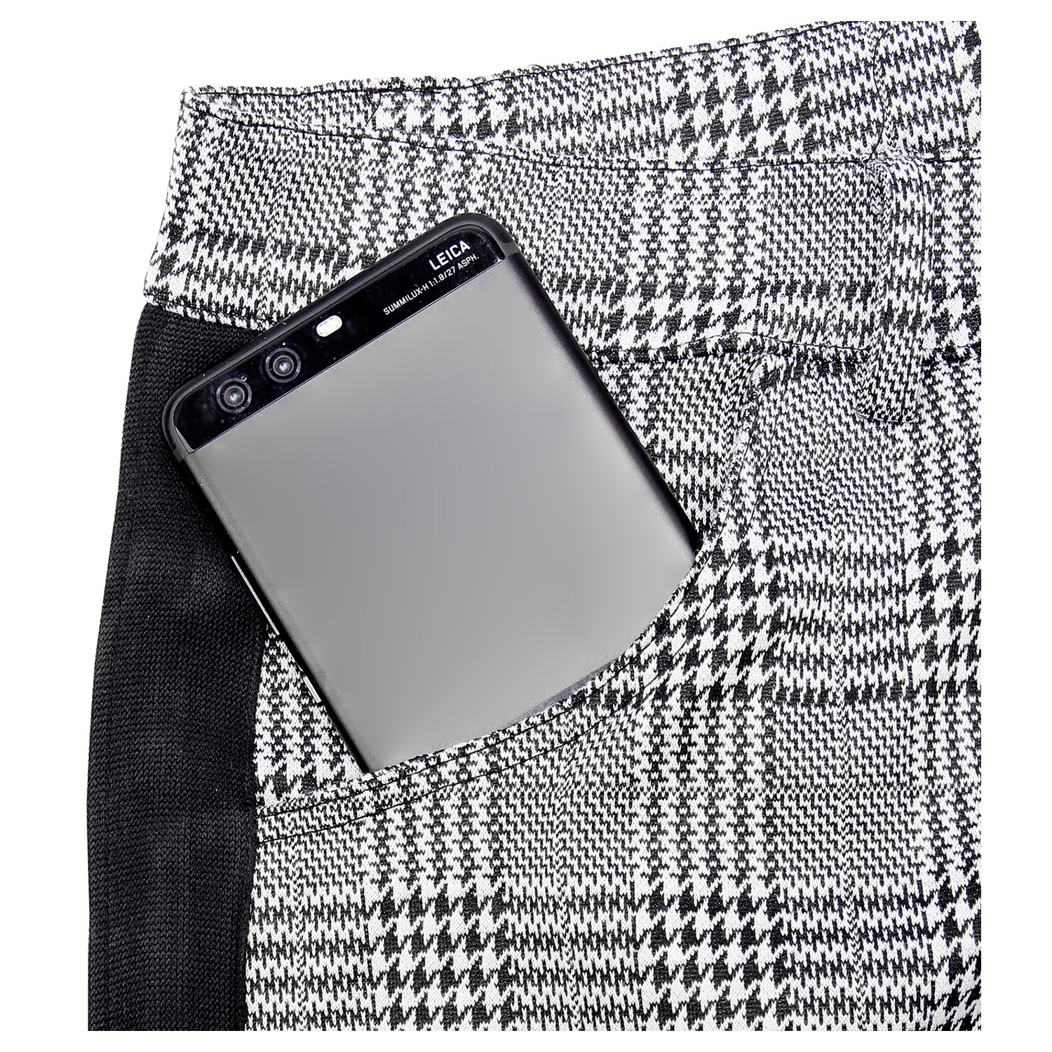 Title 15, Small plaid trousers with high elasticity