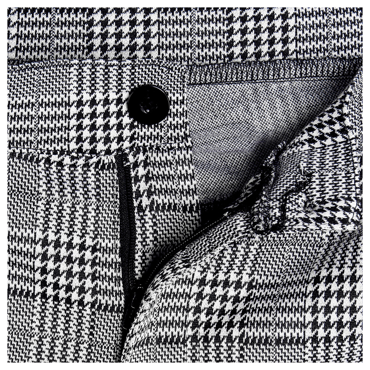 Title 23, Small plaid trousers with high elasticity