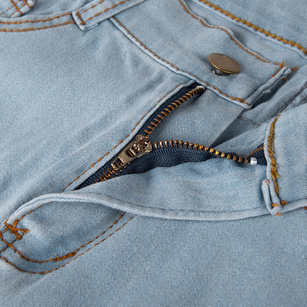 Title 6, Vintage flared jeans met gescheurde details in ...