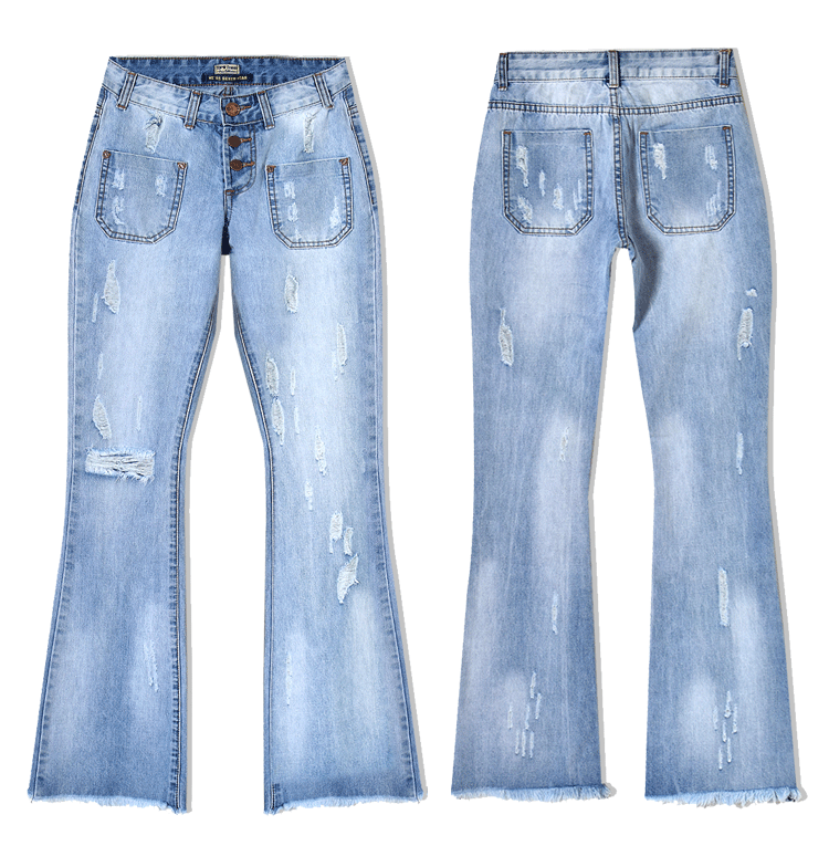 Title 13, Trumpet Denim Trousers