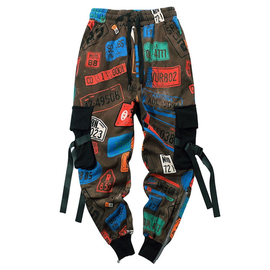 Title 6, Mens Fashion And Comfort Graffiti Hip-hop Casu...