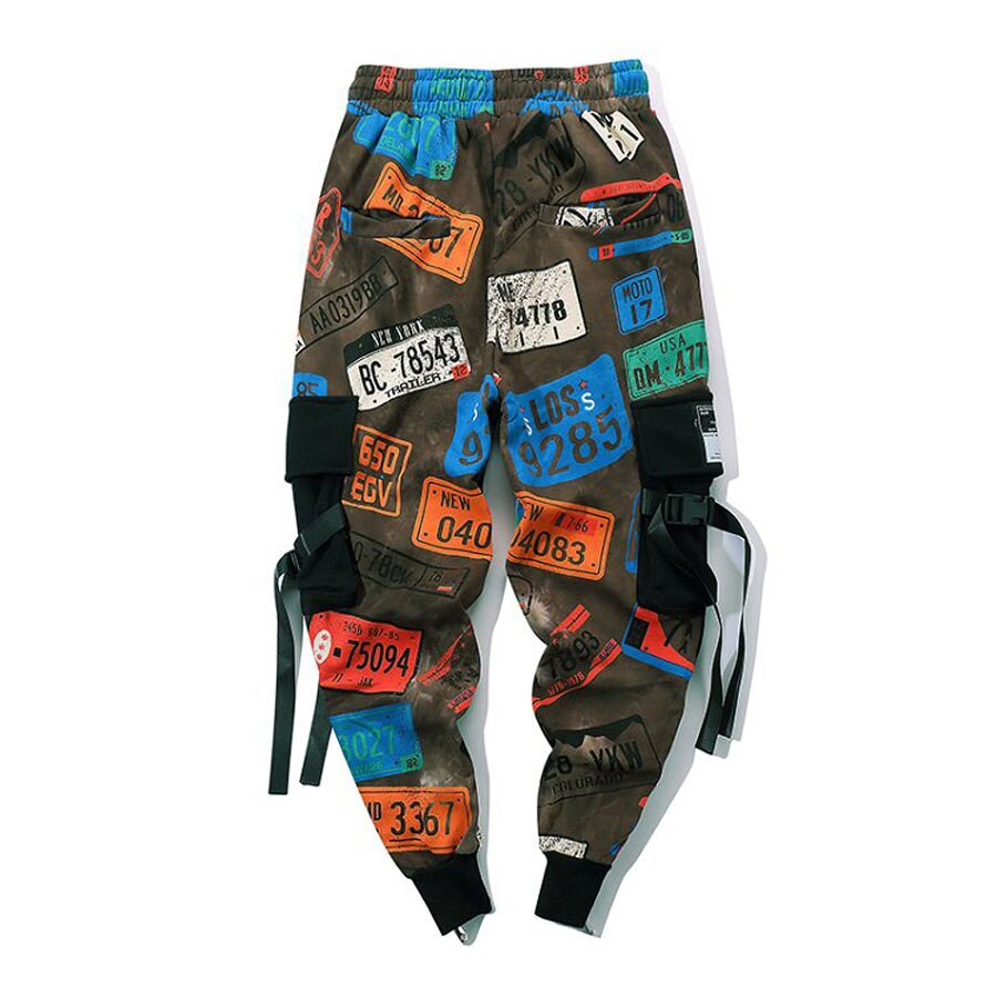 Title 7, Mens Fashion And Comfort Graffiti Hip-hop Casu...