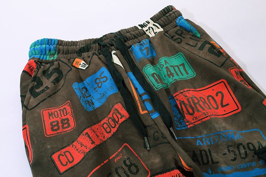 Title 11, Mens Fashion And Comfort Graffiti Hip-hop Casu...