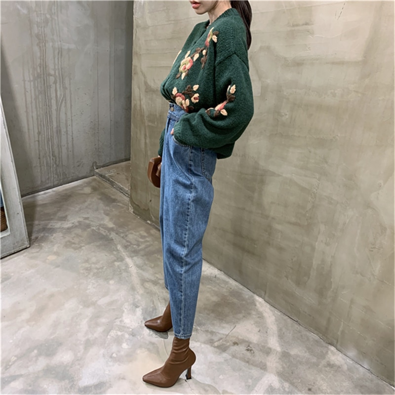 Title 19, Jeans cropped dritti da donna, comfort e stile ...