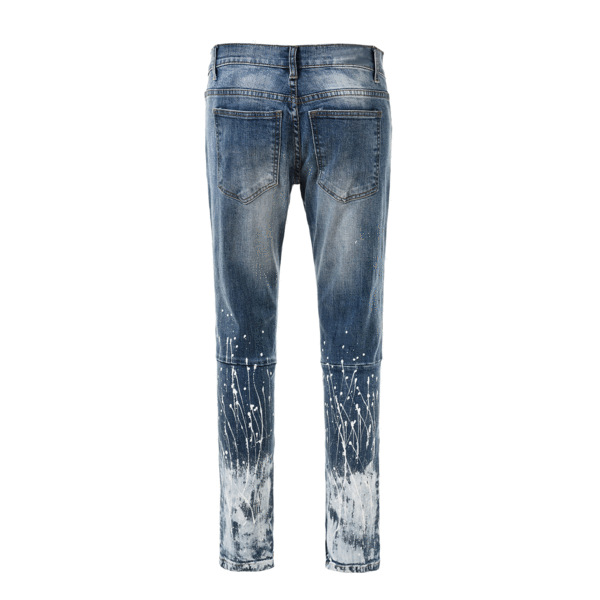 Title 2, Europees-Amerikaanse High Street jeans met inkt...