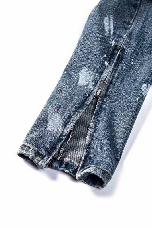 Title 7, Europees-Amerikaanse High Street jeans met inkt...