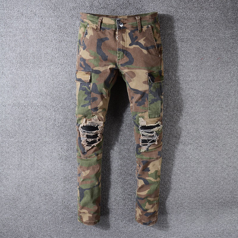 Title 2, Mens camouflage jeans