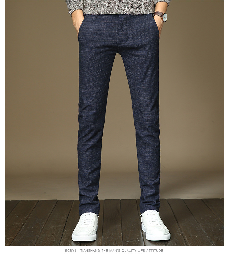 Title 10, Mens trousers with fleece and thickening