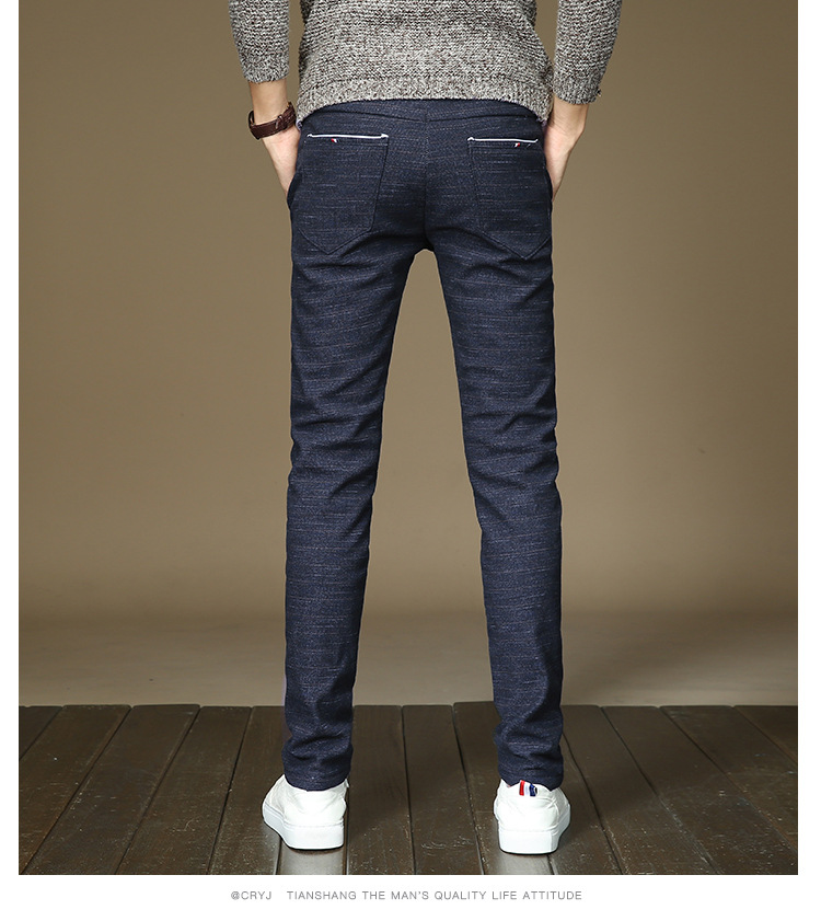 Title 13, Mens trousers with fleece and thickening