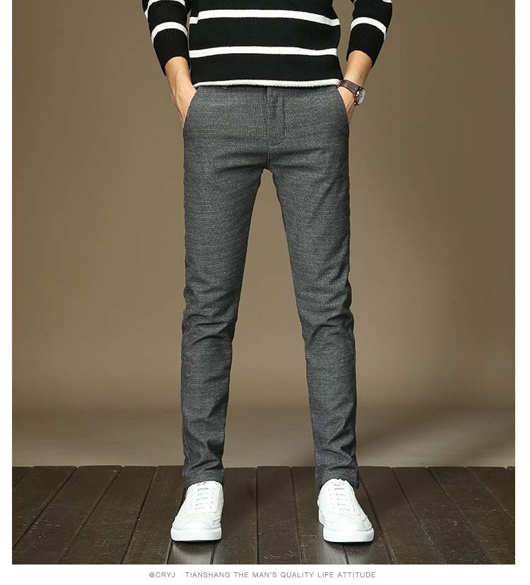 Title 14, Mens trousers with fleece and thickening