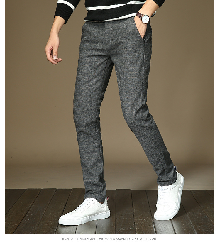 Title 15, Mens trousers with fleece and thickening