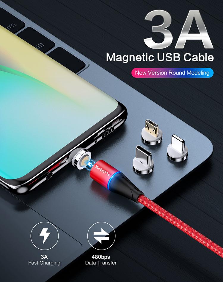 Title 3, Apple compatible cellphone data cable. Charge a...