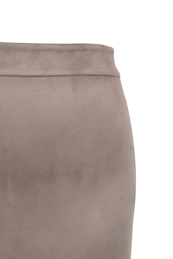 Title 25, Deer Velvet Leather Skirt