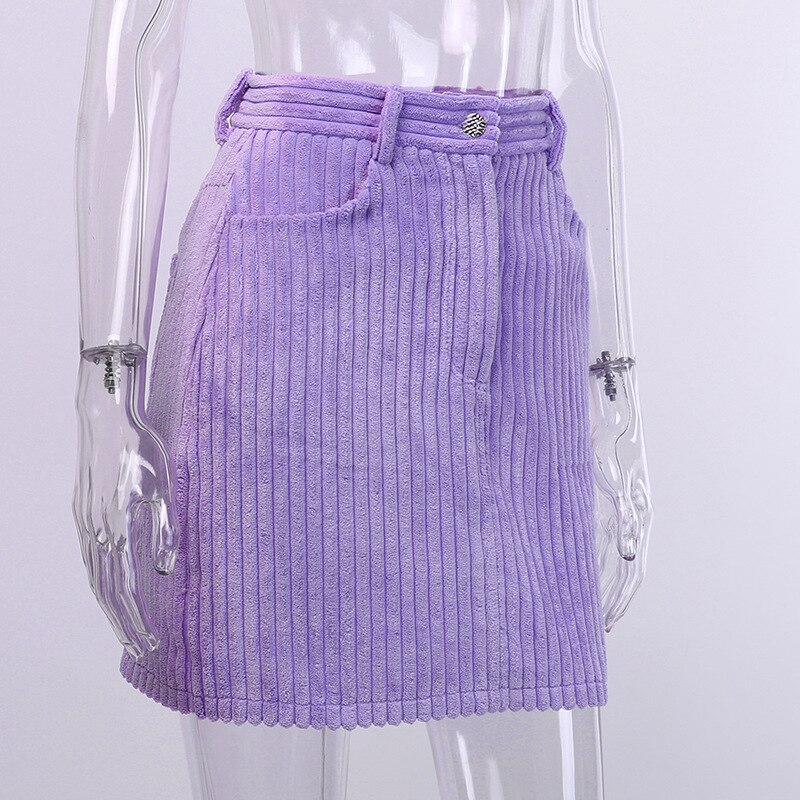 Title 10, European and American corduroy skirt