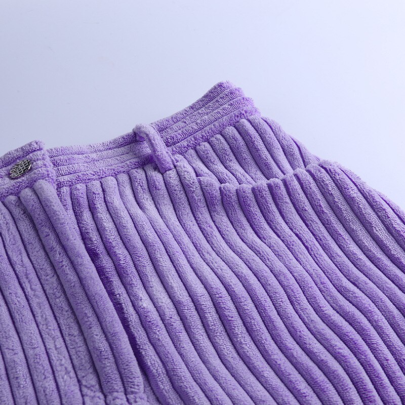 Title 14, European and American corduroy skirt