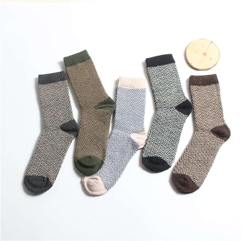 Title 7, Herren Business Socken aus Kaninchenwolle Elega...