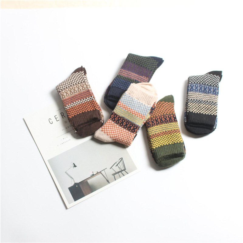 Title 16, Herren Business Socken aus Kaninchenwolle Elega...