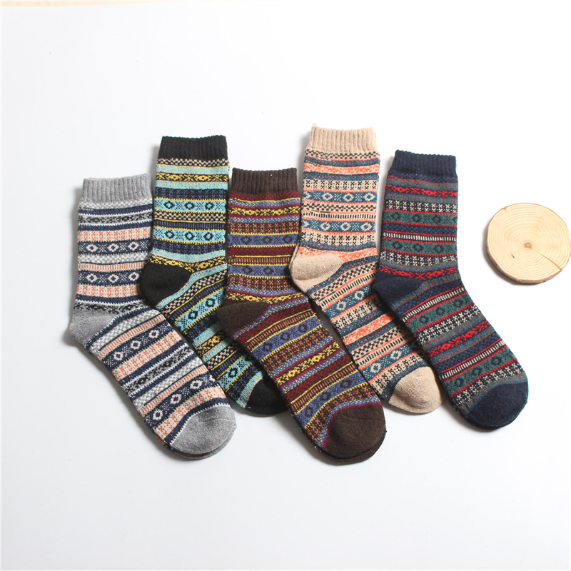 Title 18, Herren Business Socken aus Kaninchenwolle Elega...