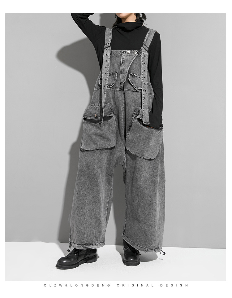 Title 6, Trendige Denim-Overalls für Damen in Übergrößen...