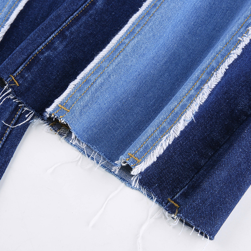 Title 9, High waist slim straight-leg jeans with contras...