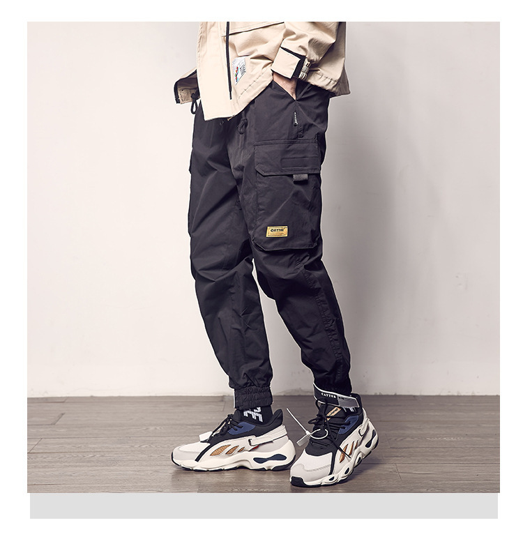 Title 13, Velcro straps overalls casual pants