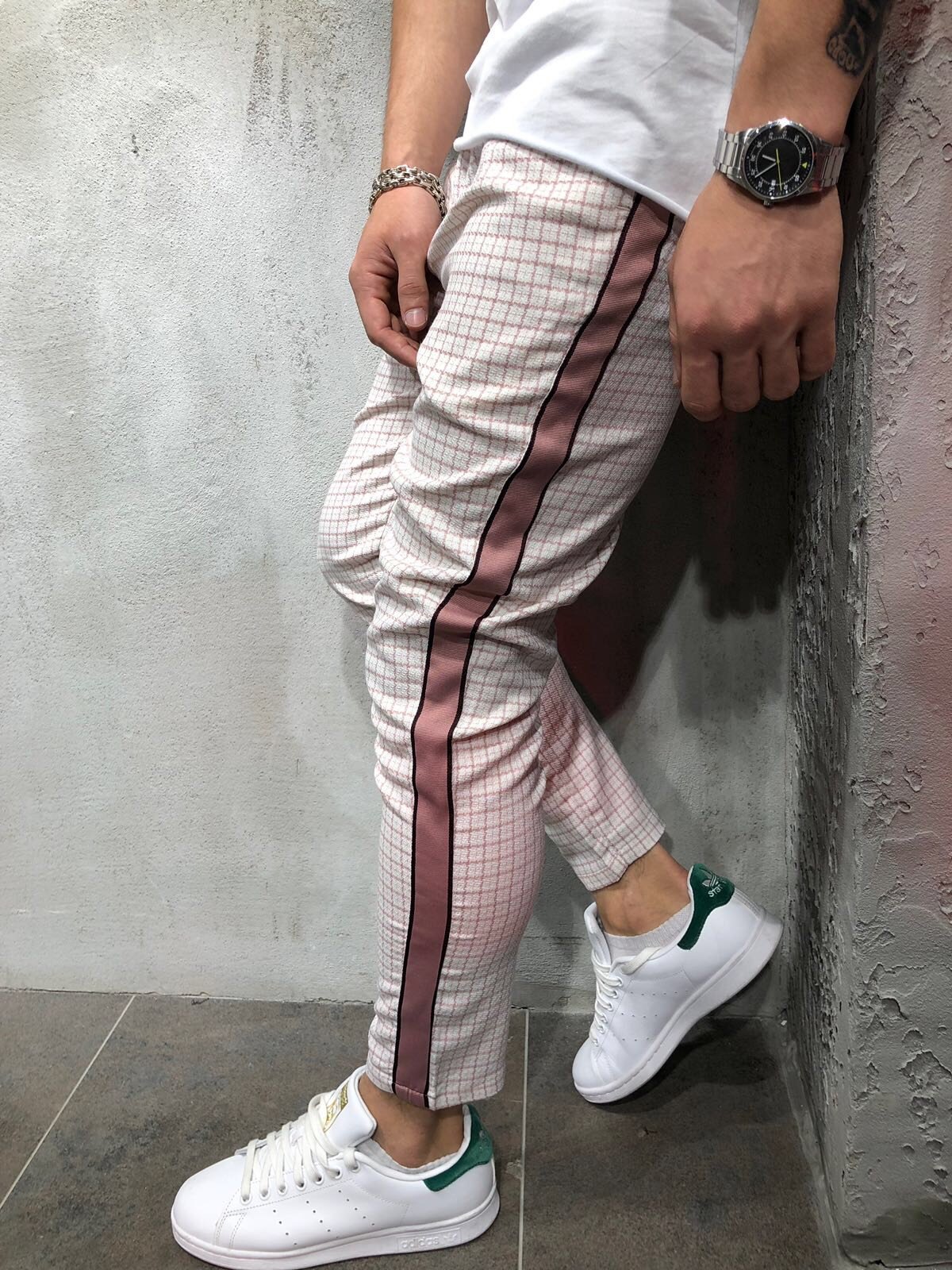 Title 9, Casual Sports Stripe Side Webbing Pants