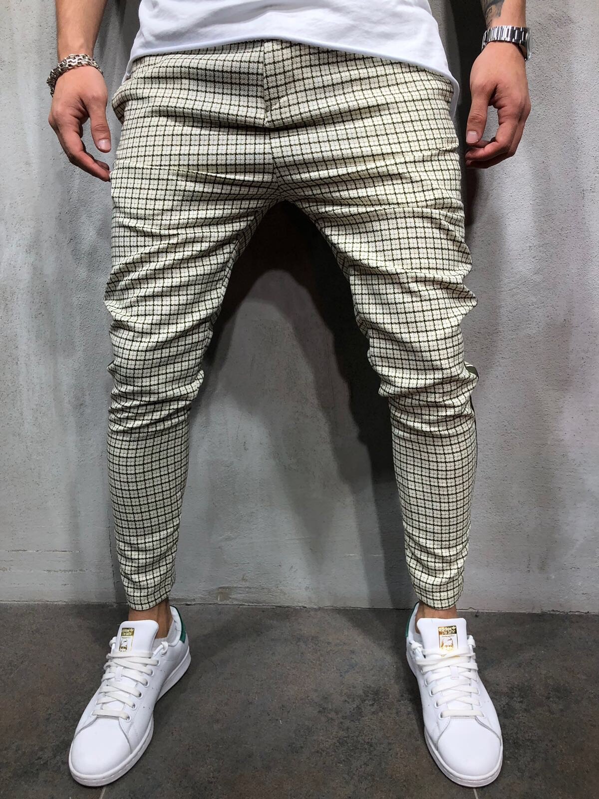 Title 11, Casual Sports Stripe Side Webbing Pants