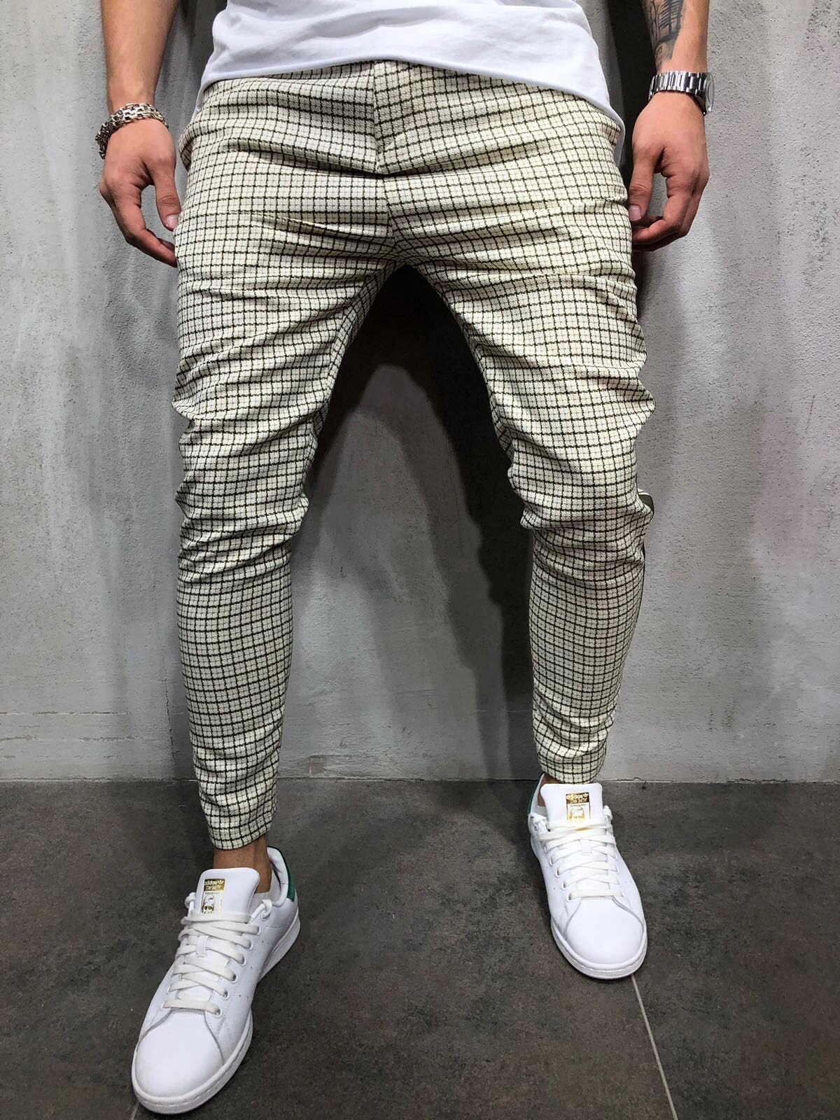 Title 12, Casual Sports Stripe Side Webbing Pants