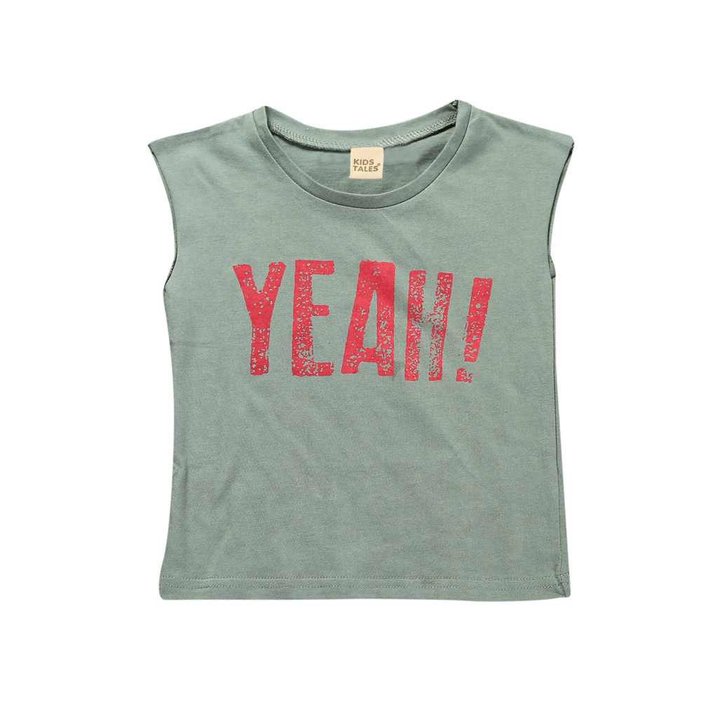 Title 2, Childrens Sleeveless T-shirt, perfect for summ...