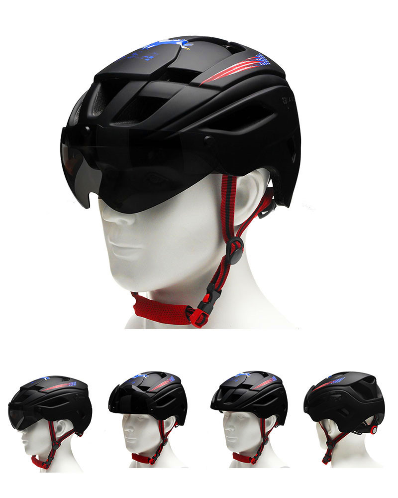 Title 6, Casco integrale con visiera smerigliata. Protez...