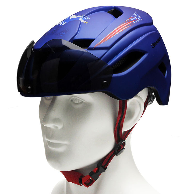 Title 11, Casco integrale con visiera smerigliata. Protez...